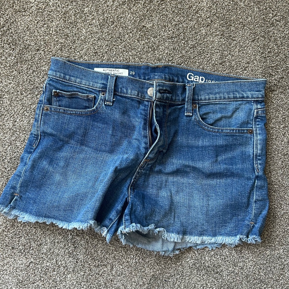 GAP Classic Indigo Denim Shorts